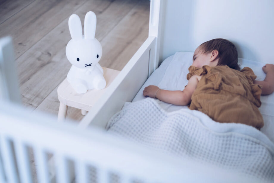 Veilleuse bébé - First Light - Lapin Miffy - Mr Maria - Cette Veilleuse bébé lapin Miffy est rechargeable par USB, mobile et très douce. La douceur et la lumière chaleureuse de la lampe rechargeable accompagnent les enfants toutes les nuits.